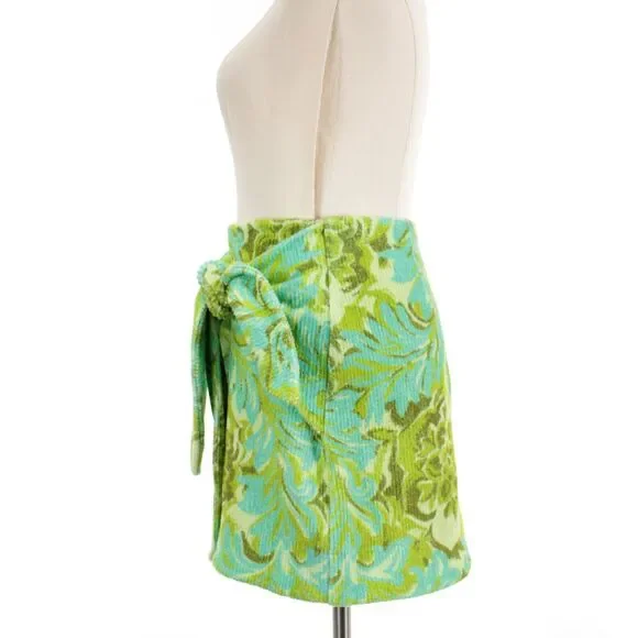 Alemais NWT Melody Sarong Mini Wrap Skirt Size 12 (US 8) in Green/Teal/Multi - Picture 6 of 12